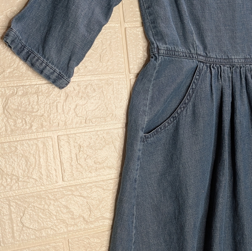 241-BDG‎ urban Outfitters Denim Dress - Blue - Picture 4 of 7